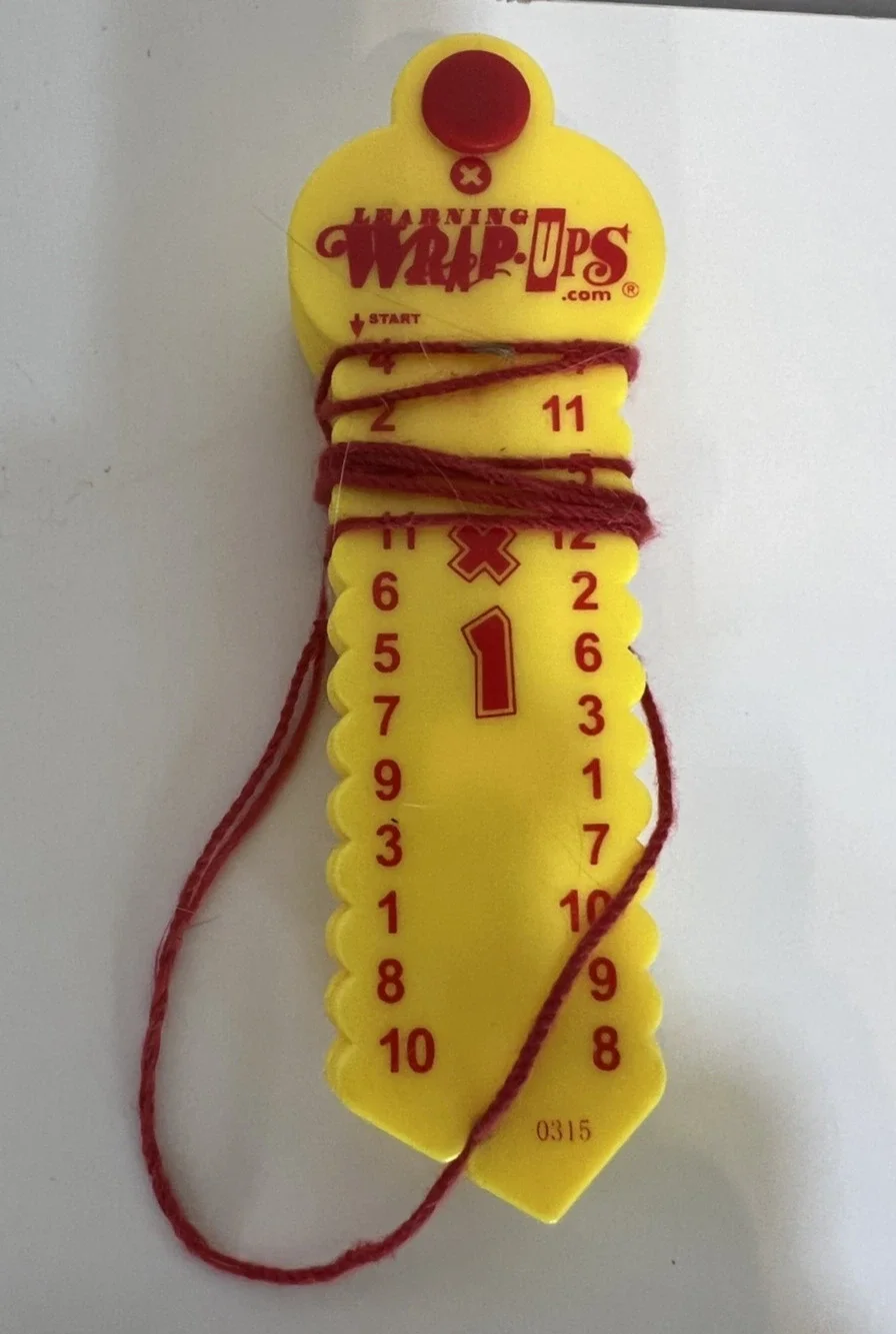 Saxon Math Learning Wrap Ups Multiplication 1-10 Educational Set 0315 Yellow